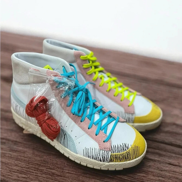 Puma sneaker Ralph Sampson michael lau collab hi top-9.5 - Picture 1 of 7